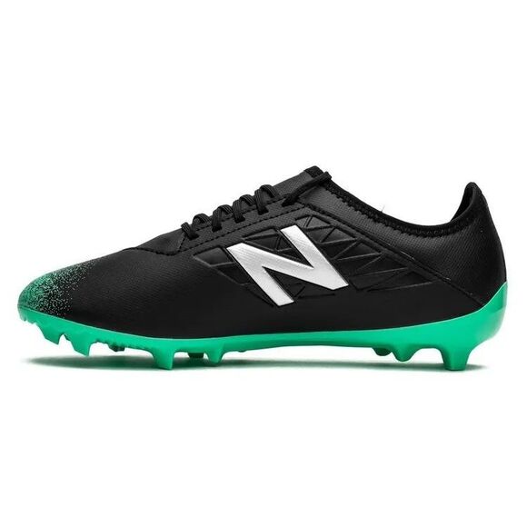 **New Balance Men's Furon V5 Destroy FG MSFDFNB5 Neon Emerald/Black/Gray US12.5M - Picture 2 of 9